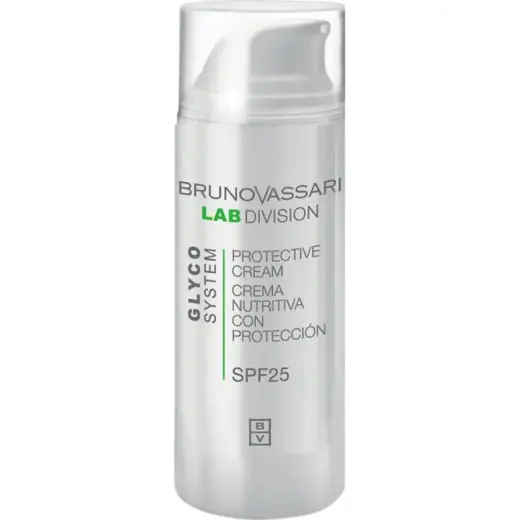 Bruno Vassari, Glyco System, Niacinamide, Hydra-Nourishing, Day, Cream, For Face, SPF 25, 50 ml