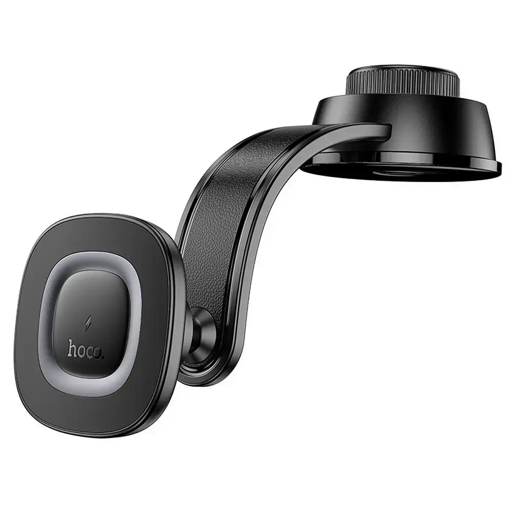 Wireless phone car holder Hoco 15W dashboard HW31 black