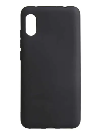 Fusion soft matte case silikona aizsargapvalks Xiaomi Redmi 9A | 9AT melns