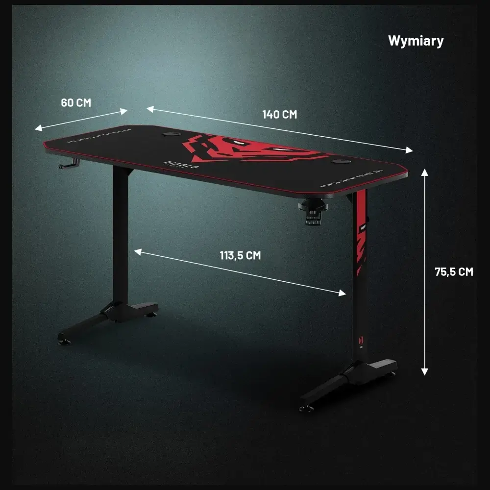 Gaming desk Diablo Chairs X-Mate 1400