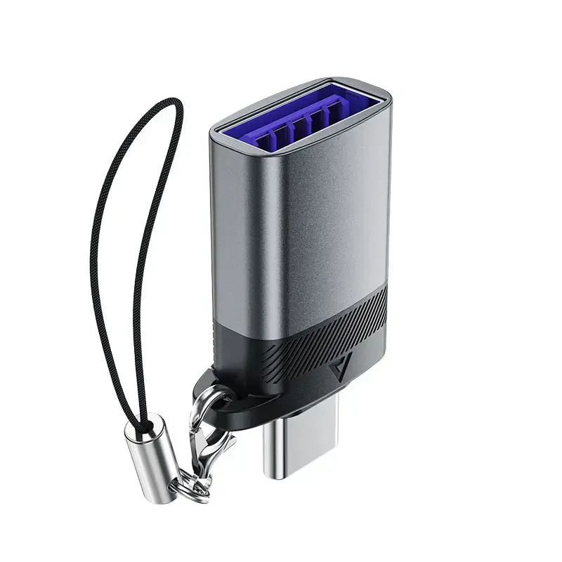 Acefast J7 USB-A - USB-C Adapter - Gray