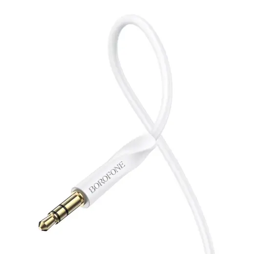Borofone Cable BL16 - jack 3,5mm to jack 3,5mm - 1 metr white