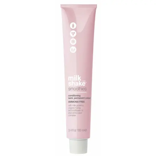 Milk Shake, Smoothies, Ammonia-Free, Semi-Permanent Hair Dye, 6.36G Dark Golden Blond, 100 ml
