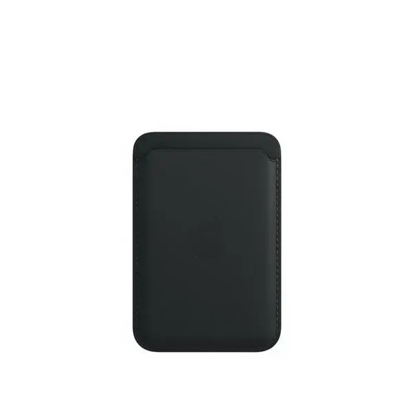 Portfel Apple MM0Y3ZM|A MageSafe granatowy|midnight Leather Wallet