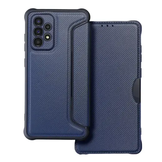 RAZOR book type phone case for Samsung Galaxy A33 5G (A336) blue
