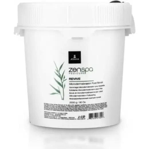 Jessica, ZenSpa Revive, Cleanse and Scrub, Foot Scrub, 2550 g
