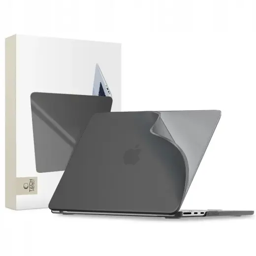 TECH-PROTECT SOFTSHELL MACBOOK AIR 15 M2-M5 2023-2026 MATTE BLACK