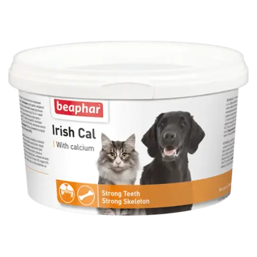 Vitamīnizēta papildbarība - Beaphar Irish Cal, 250 g