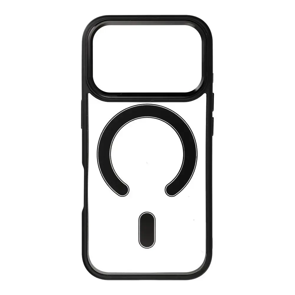 Color Edge Mag maciņš ar MagSafe atbalstu telefonam iPhone 17 Pro melns