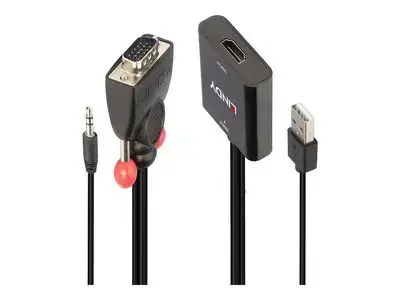 Lindy adapter - HDMI | VGA - 60 cm