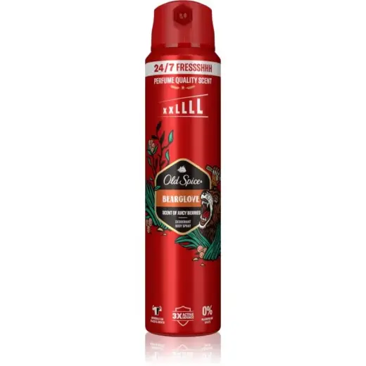 Old Spice Bearglove Refreshing Deodorant Spray for Men 250 Ml
