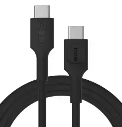 Green Cell GC PowerStream duomenų perdavimo ir įkrovimo laidas | USB-C į USB-C | PD | 100W | 1.2m | juodas