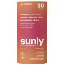 Attitude Orange Blossom Sunly Mineral Sunscreen Stick SPF 30 - Minerální ochranná tyčinka na tělo 60.0g