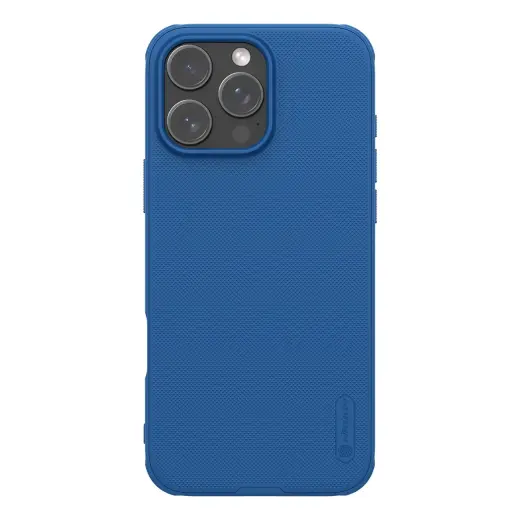 Nillkin Super Frosted Shield Pro phone case for iPhone 16 Pro blue