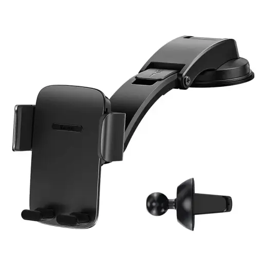 Baseus Easy Control Pro car holder for grille | dashboard (black)