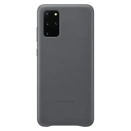 EF-VG985LJE Samsung Leather Cover for Galaxy S20+ Gray