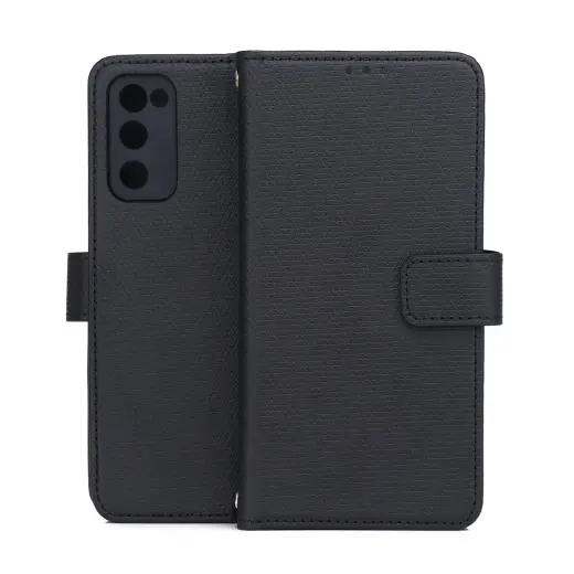 Smart Triangle book type phone case for Samsung Galaxy S20 FE (G780) black