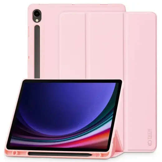 Tech-Protect SC Pen case for Samsung Galaxy Tab S9 FE 10.9" X510 | X516B - pink