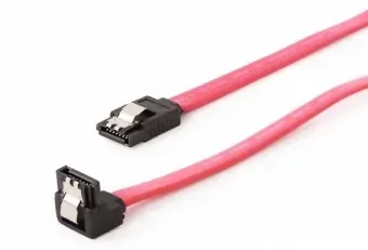 Gembird SATA Male - SATA Male 0.1m 90 Metal Clips