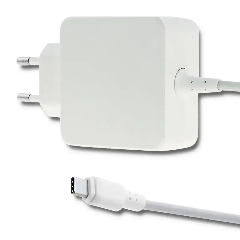 Qoltec Power adapter tīkla lādētājs | 45W | USB-C | balts