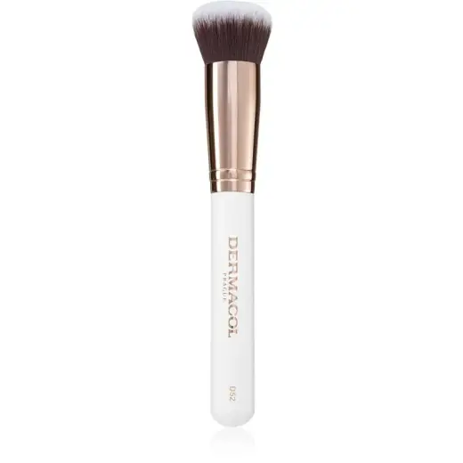 Dermacol Cosmetic Makeup Brush and Powder with Rose Gold Case D52
