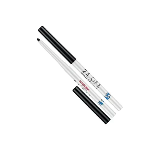 Deborah, 24 Ore Keith Haring, Waterproof, Retractable, Gel Pencil Eyeliner, Black, 0.3 g