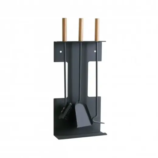 Fireplace accessory set TS3, 63.6cm