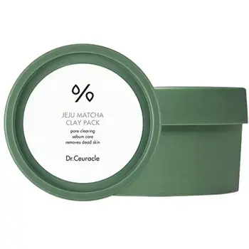 Jeju Matcha Clay Pack Mask - Cleansing clay mask with matcha.