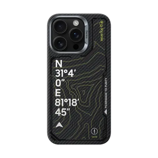 Benks Magnetic Armor Air Kevlar 600D Summit Kangrinboque (0066) phone case for iPhone 16 Pro Max
