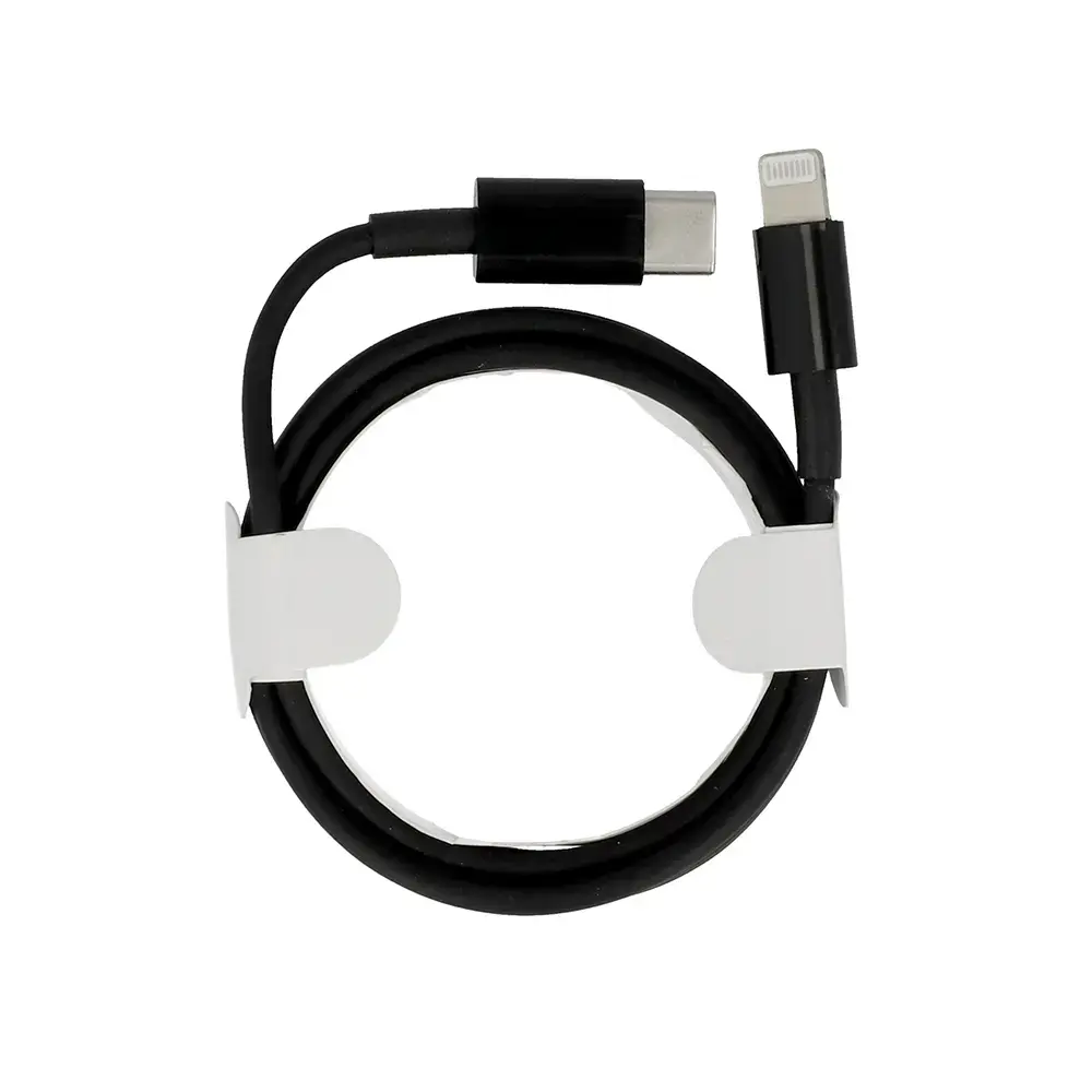 Cable - Type C to Lightning - QC 3.0 PD 2.0 1 Meter BLACK
