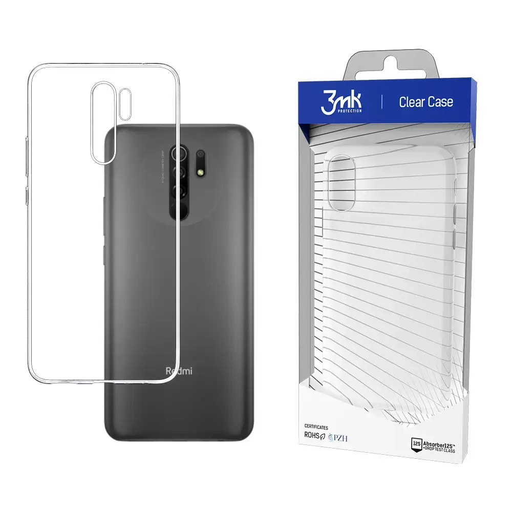 Xiaomi Redmi 9 - 3mk Clear Case