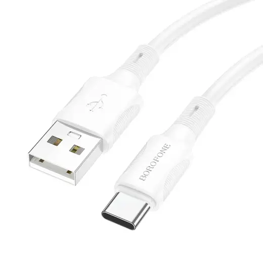 Borofone Cable BX80 Succeed - USB to Type C - 3A 1 metre white
