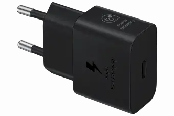 Samsung EP-T2510 tīkla lādētājs | 25W | USB-C | USB-C uz USB-C vads komplektā | melns