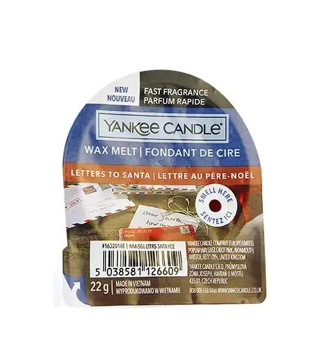 Yankee Candle Letters To Santa scented wax 22 g