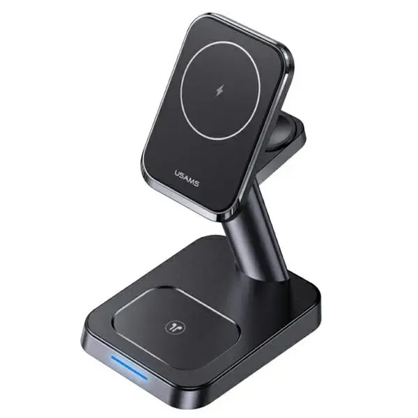 USAMS Ład. indukcyjna US-CC150 3w1 20W magnetic czarny|black CC150WXC01