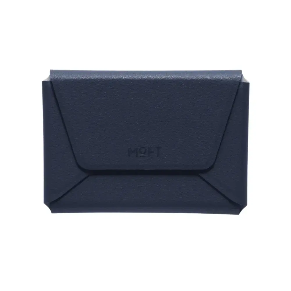 Moft Agile Travel MagSafe Magnetic Wallet for Tripod in navy blue