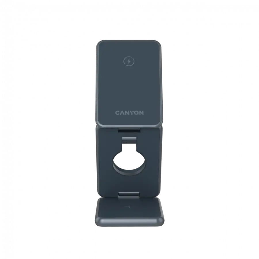 CANYON Foldable wireless charger OnCharge 309 15W 3in1 Metal