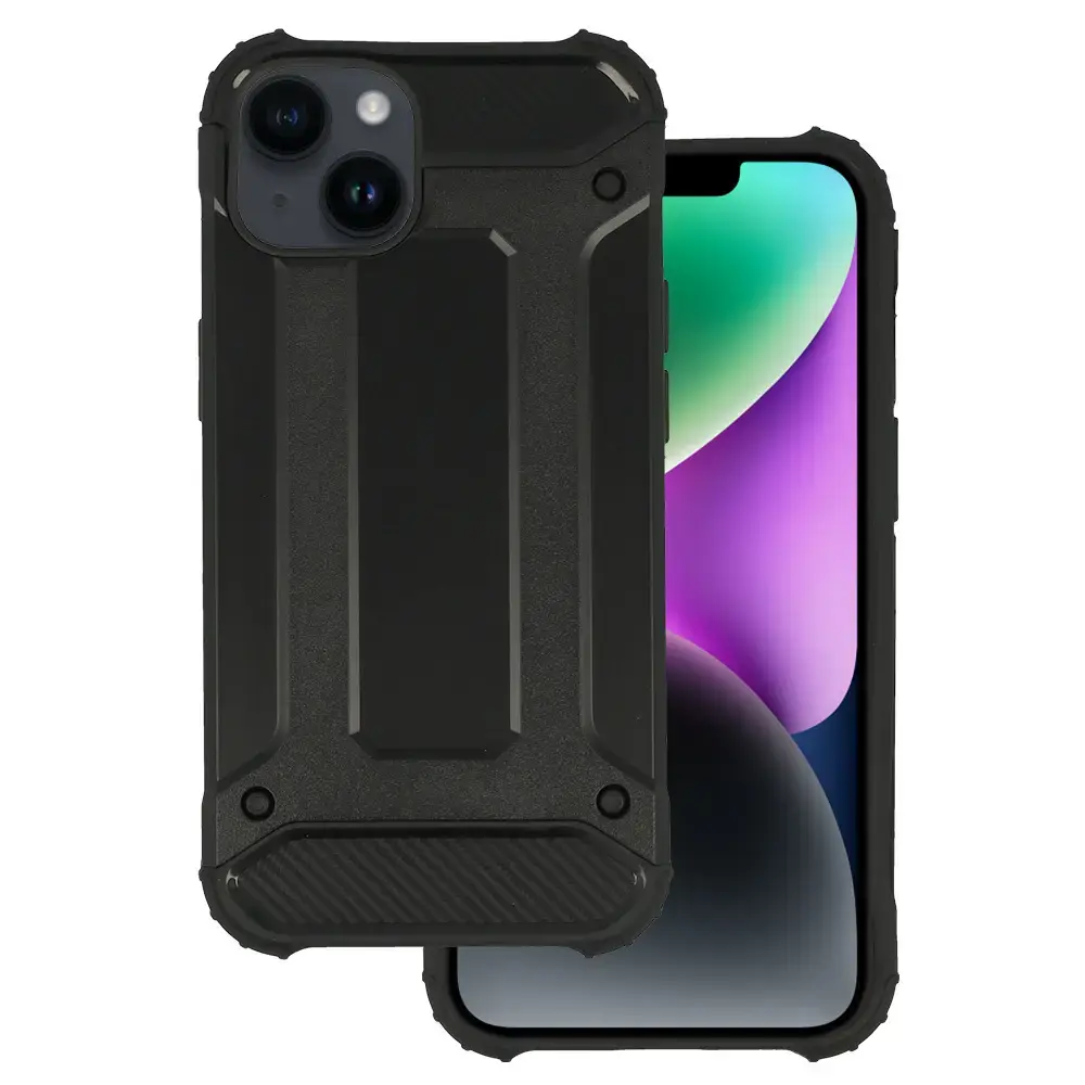 Armor Carbon maciņš telefonam iPhone 14 melns