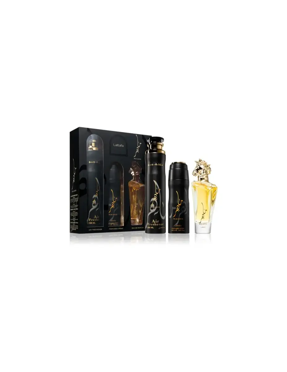 LATTAFA MAAHIR EDP SPRAY 100 ML SETS