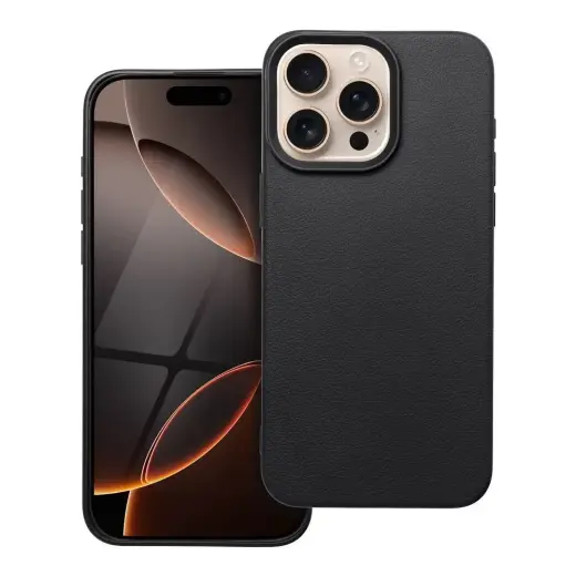 SKIN telefono dėklas iPhone 15 Pro juodas