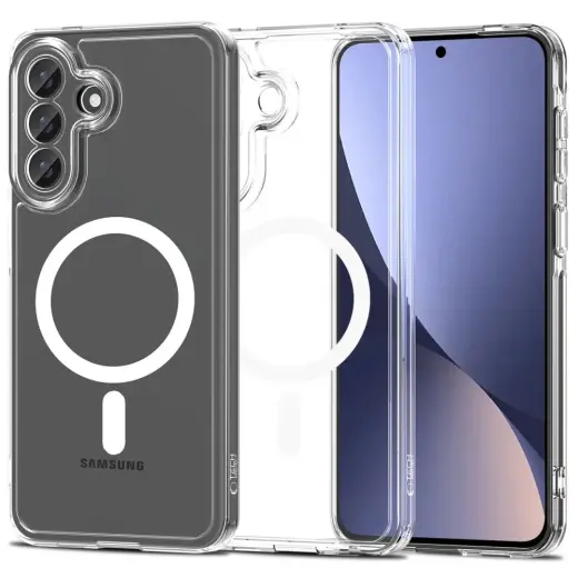 Tech-Protect FlexAir Hybrid telefono dėklas su MagSafe palaikymu Samsung Galaxy A27 5G (A276) skaidrus