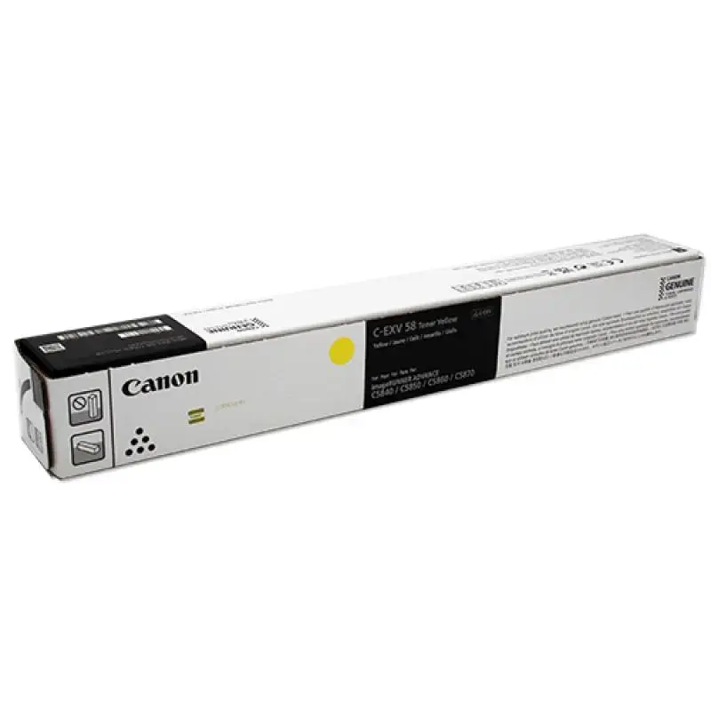 Canon Toner C-EXV CEXV 58 Yellow Gelb (3766C002)