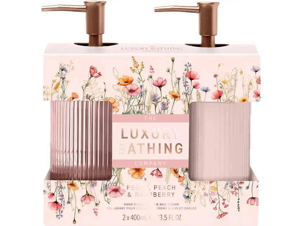 Conj Mãos the Luxury Bathing Heavenly Hands Floral Finesse