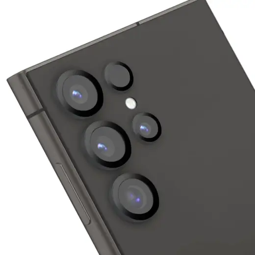 OBAL:ME Lens Protector for Samsung Galaxy S24 Ultra Titanium Black