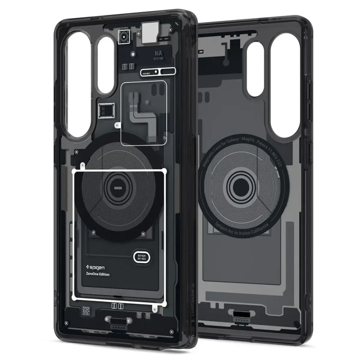 Spigen Ultra Hybrid Mag Case for Samsung Galaxy S25 Ultra Zero One - Black