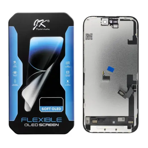 JK LCD Display for IPHONE 16 HARD OLED (Change IC)