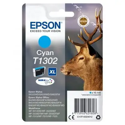 Epson Ink T1302 Cyan (C13T13024012)