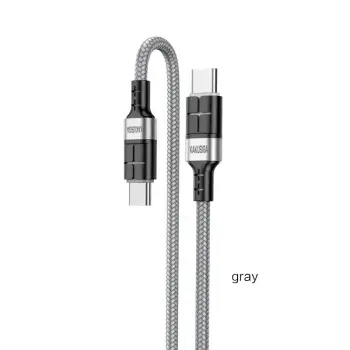 KAKUSIGA KSC-696 USB-C -> USB-C charging cable 60W | 120 cm gray