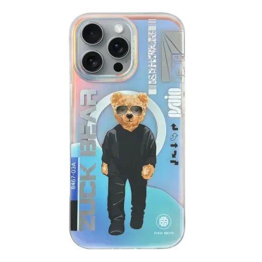 Zuck Bear Berlin Boss maciņš ar MagSafe atbalstu telefonam iPhone 15 Pro