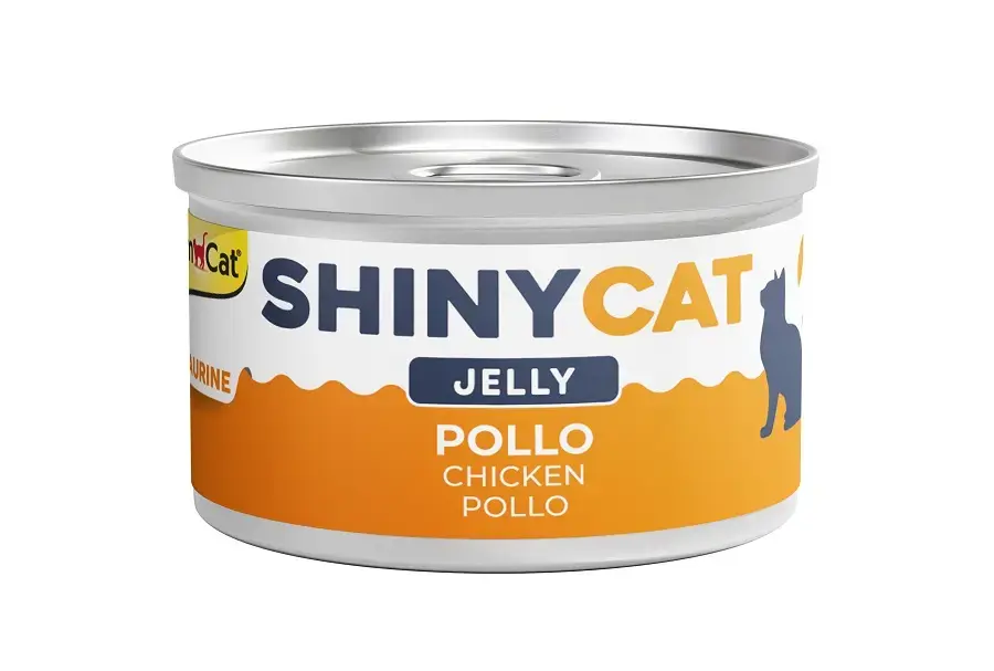 Konservēta barība kaķiem  - Gimborn SHINYCAT JELLY CHICKEN 70g
